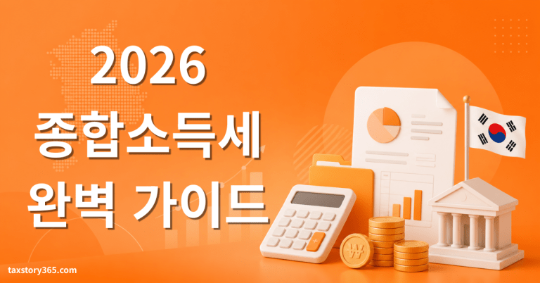 2026년 종합소득세 신고 완벽 가이드 (최신 세율표·기한 후 신고·환급까지) 5 종합소득세