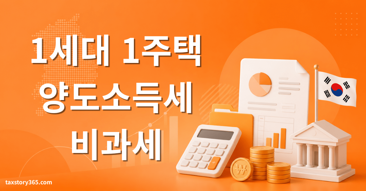 1세대 1주택 양도세
