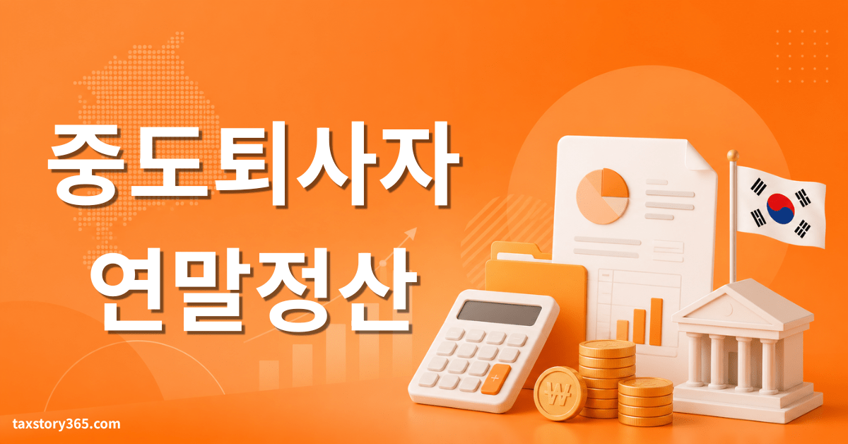 중도퇴사자 연말정산