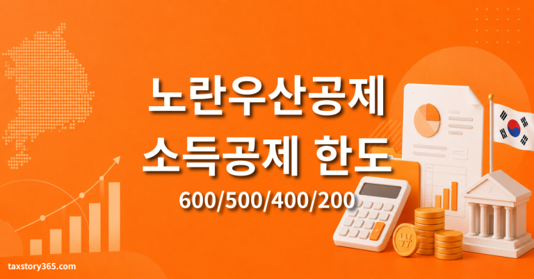 노란우산공제 소득공제 한도 600만원과 4단 구간 기준 1 노란우산공제